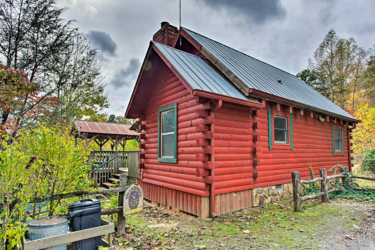 Вилла 'Uncle Bunky'S' Bryson City Cabin With Hot Tub&Views Экстерьер фото